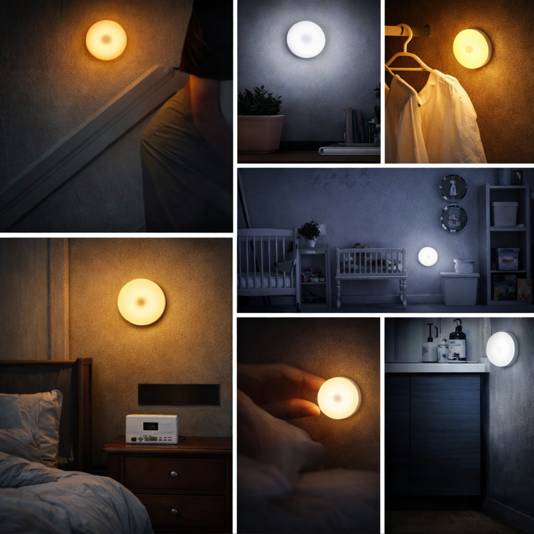 Luz LED con Sensor de Movimiento