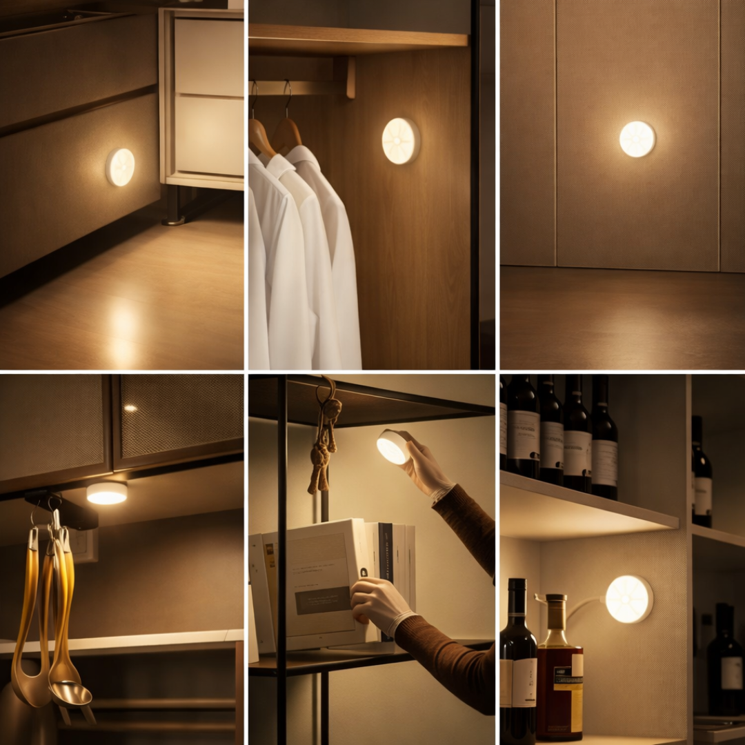 Luz LED con Sensor de Movimiento