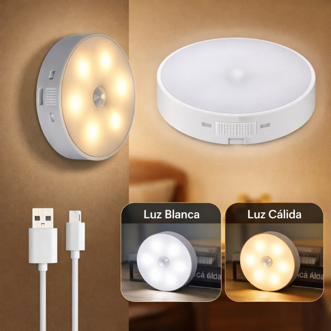 Luz LED con Sensor de Movimiento